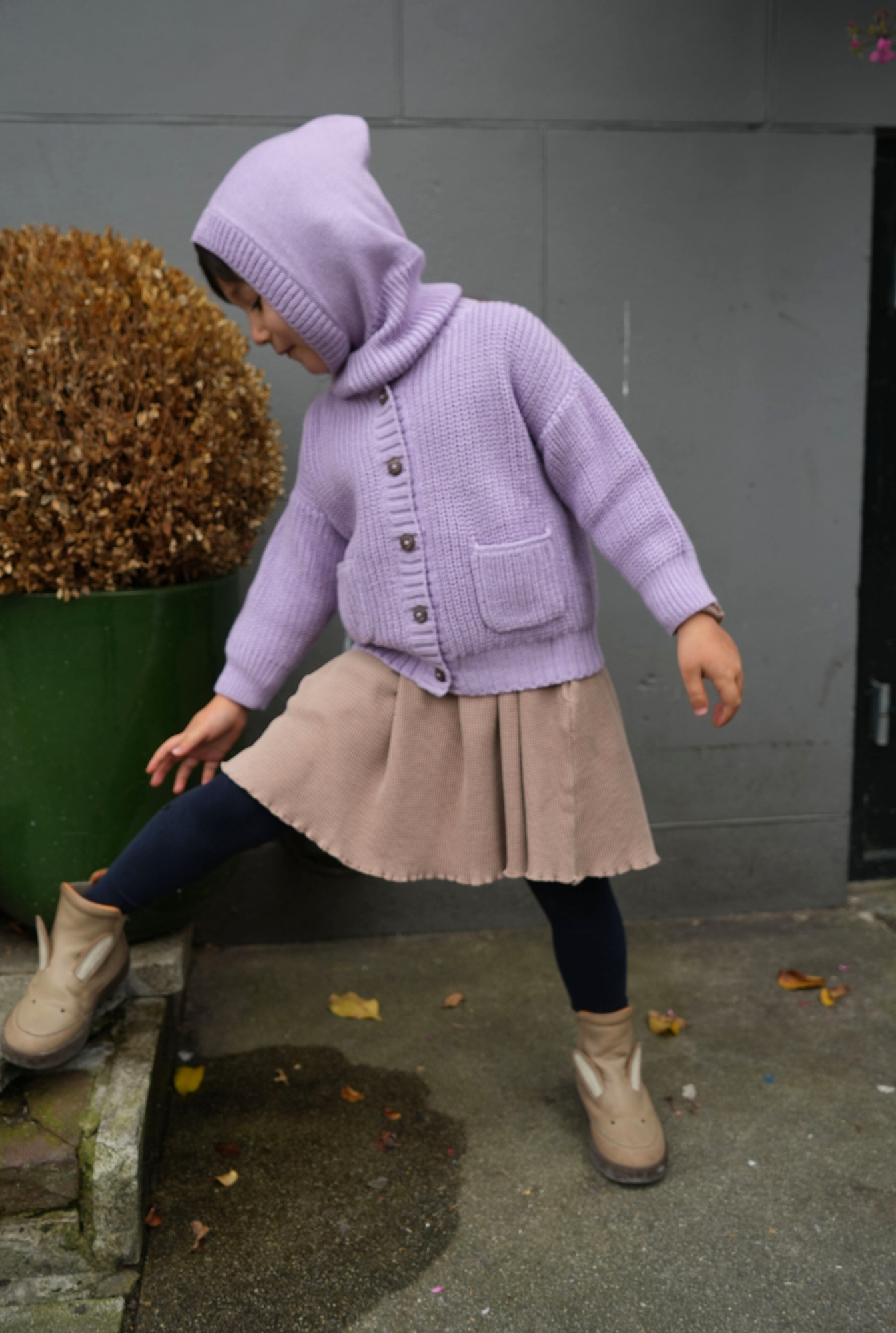 The Tanguis Cotton Balaclava - DREAMY LILAC