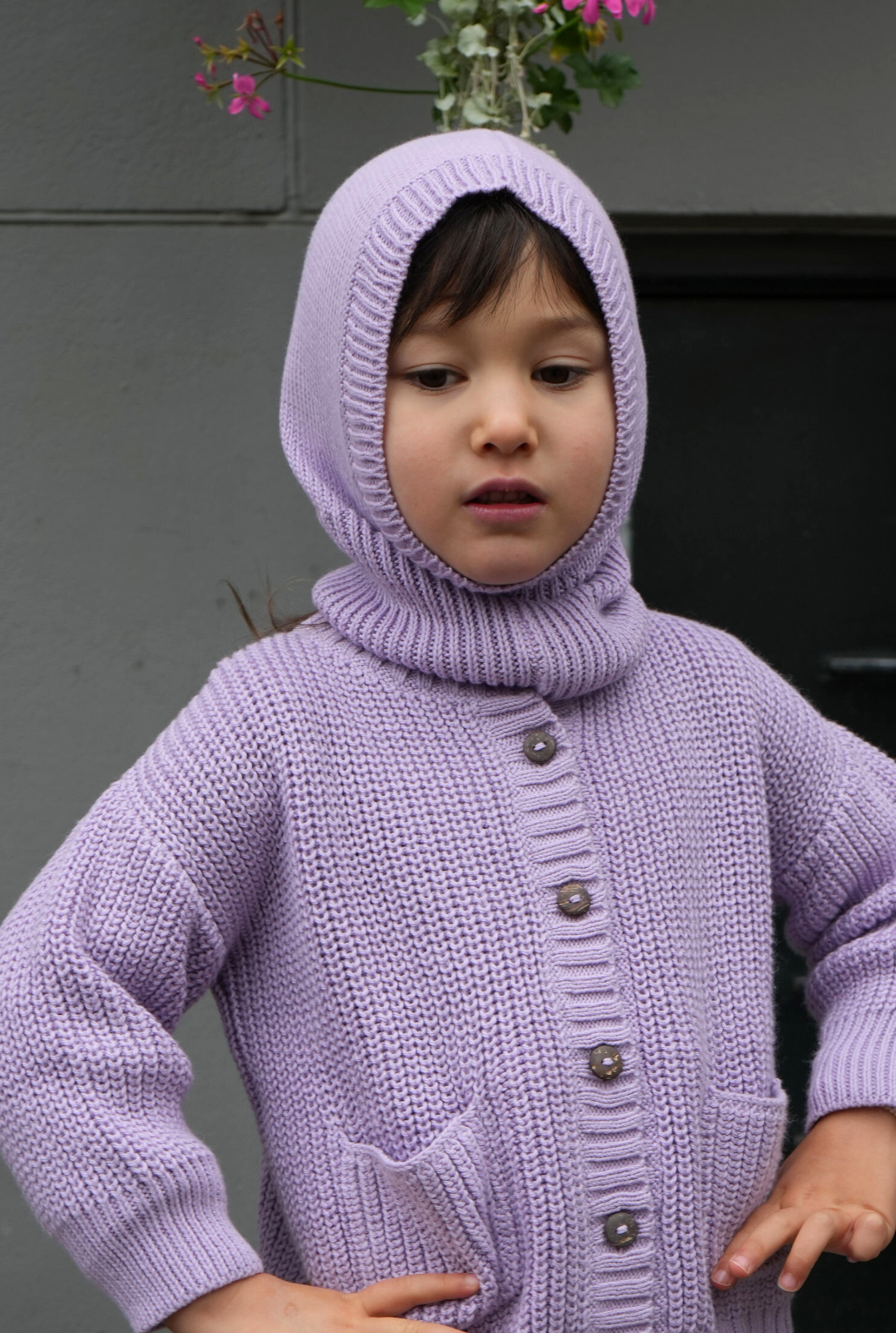 The Tanguis Cotton Balaclava - DREAMY LILAC