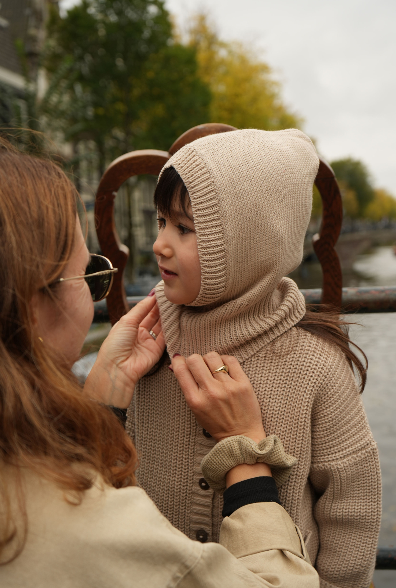 The Tanguis Cotton Balaclava - OAT CREAM