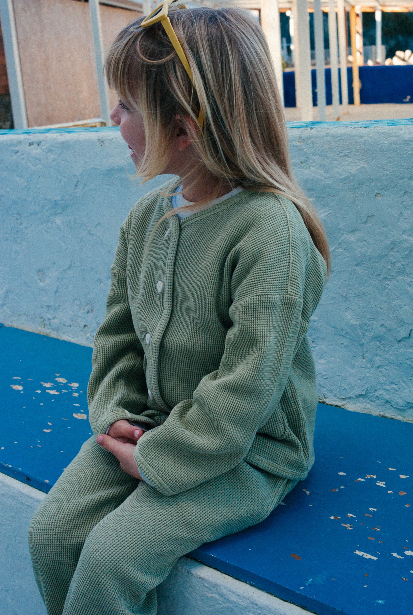 The Comfy Cardigan - GREENSTONE