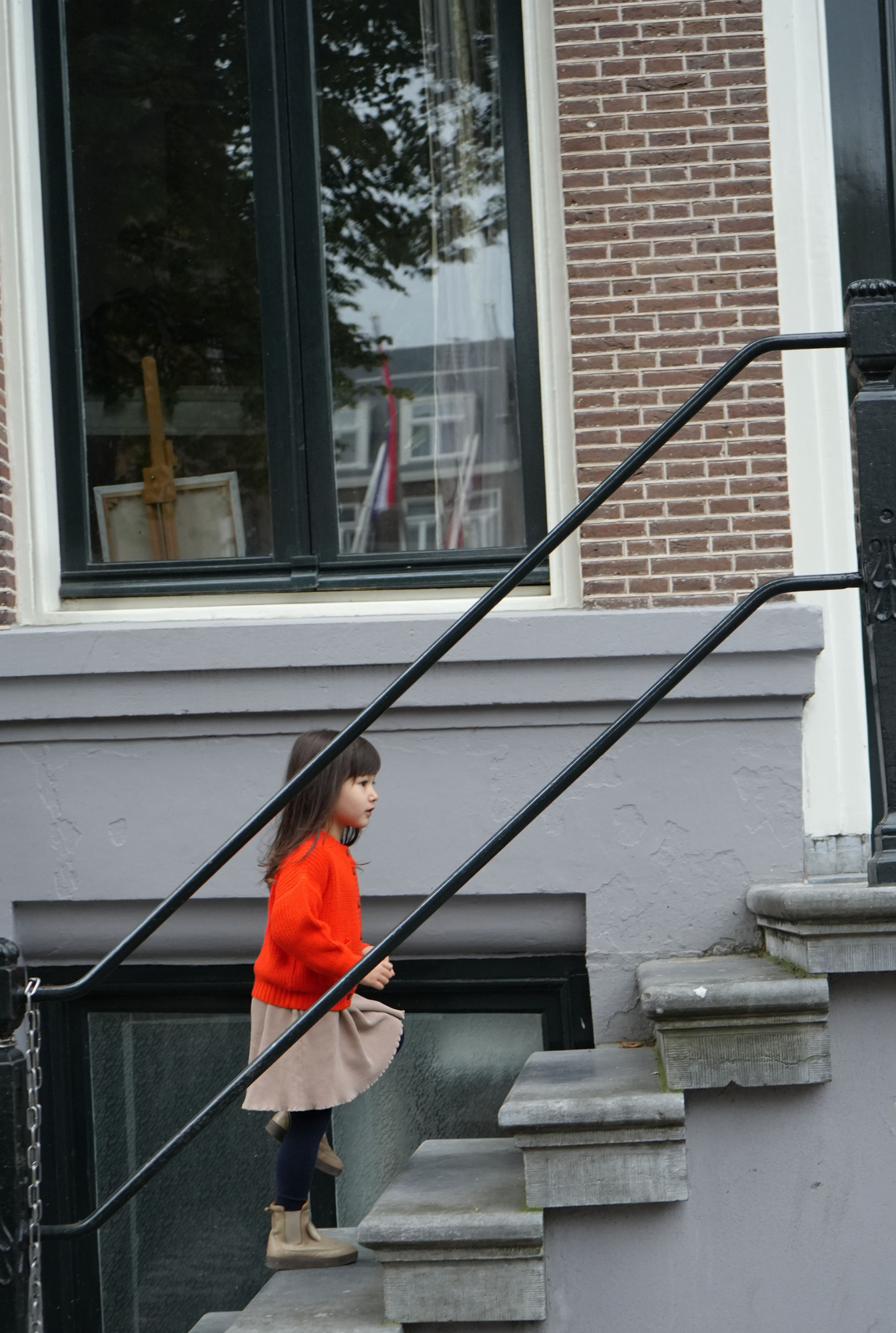 The Tanguis Cotton Cardigan - JOYFUL POPPY