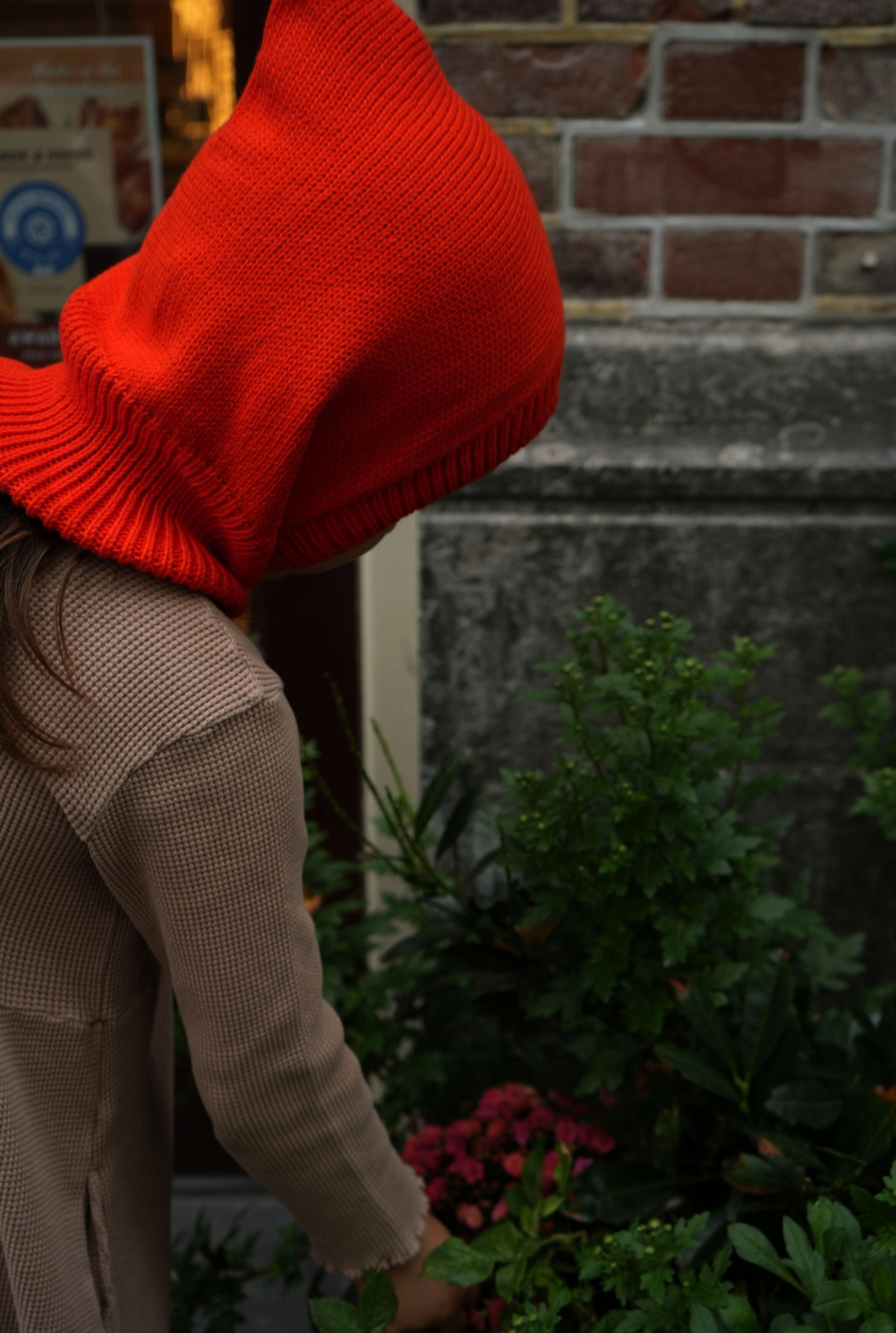 The Tanguis Cotton Balaclava - JOYFUL POPPY