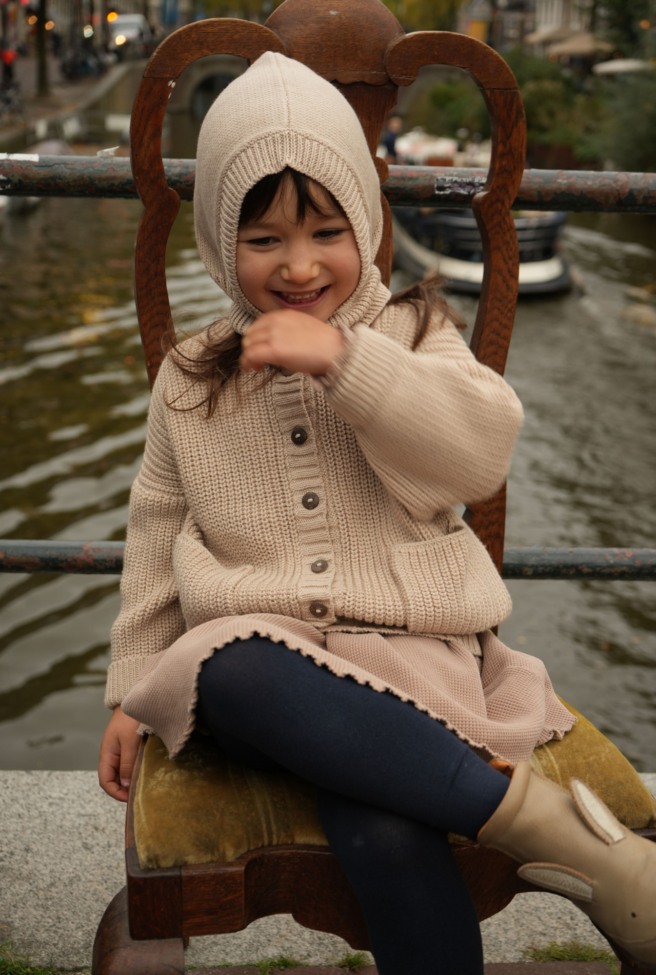 The Tanguis Cotton Balaclava - OAT CREAM