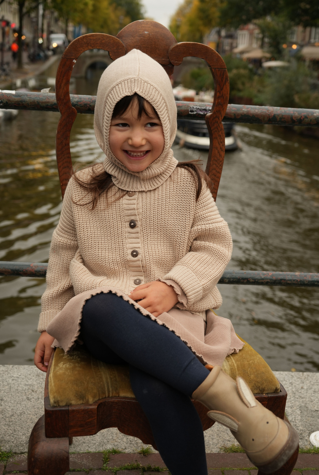 The Tanguis Cotton Balaclava - OAT CREAM