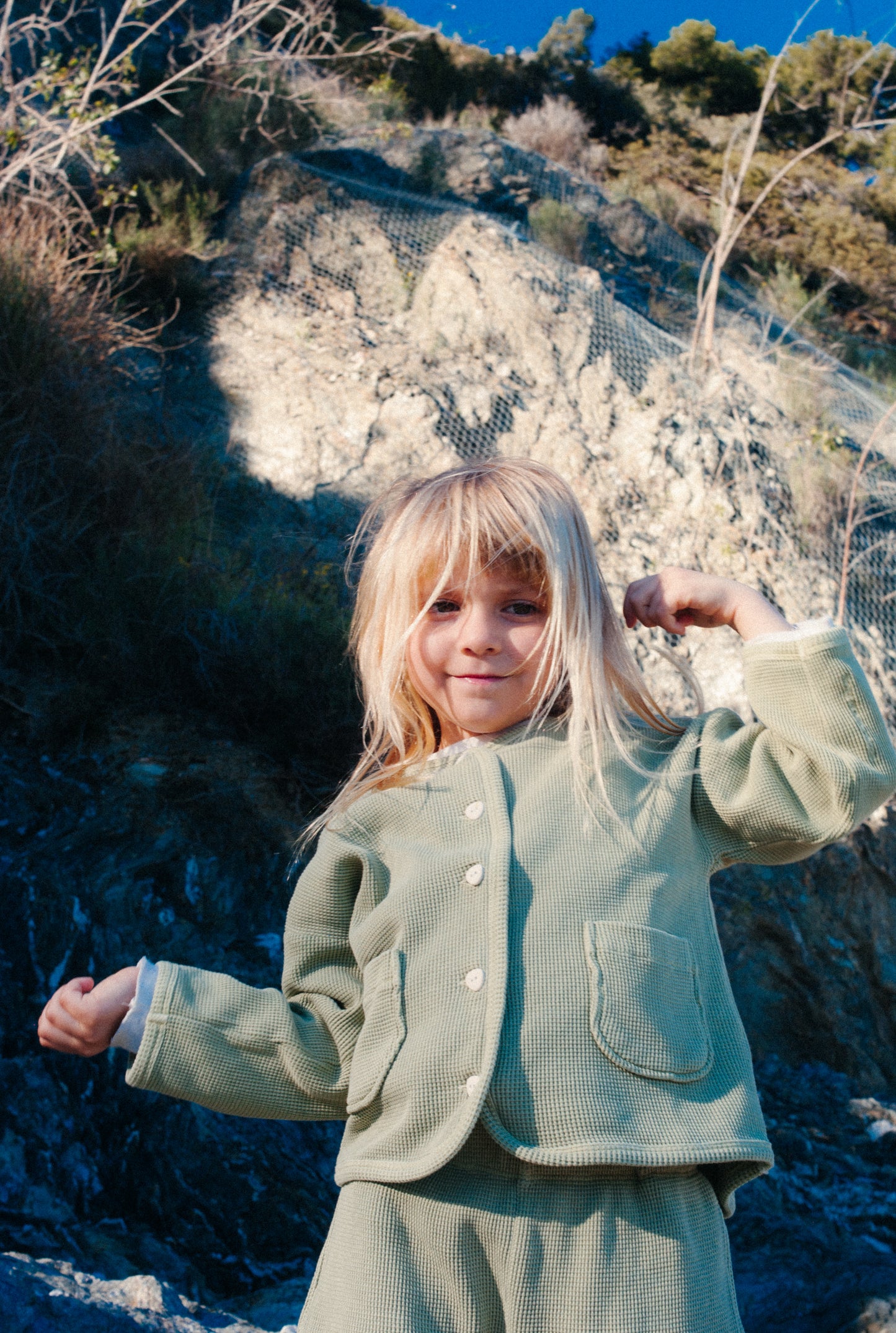 The Comfy Cardigan - GREENSTONE