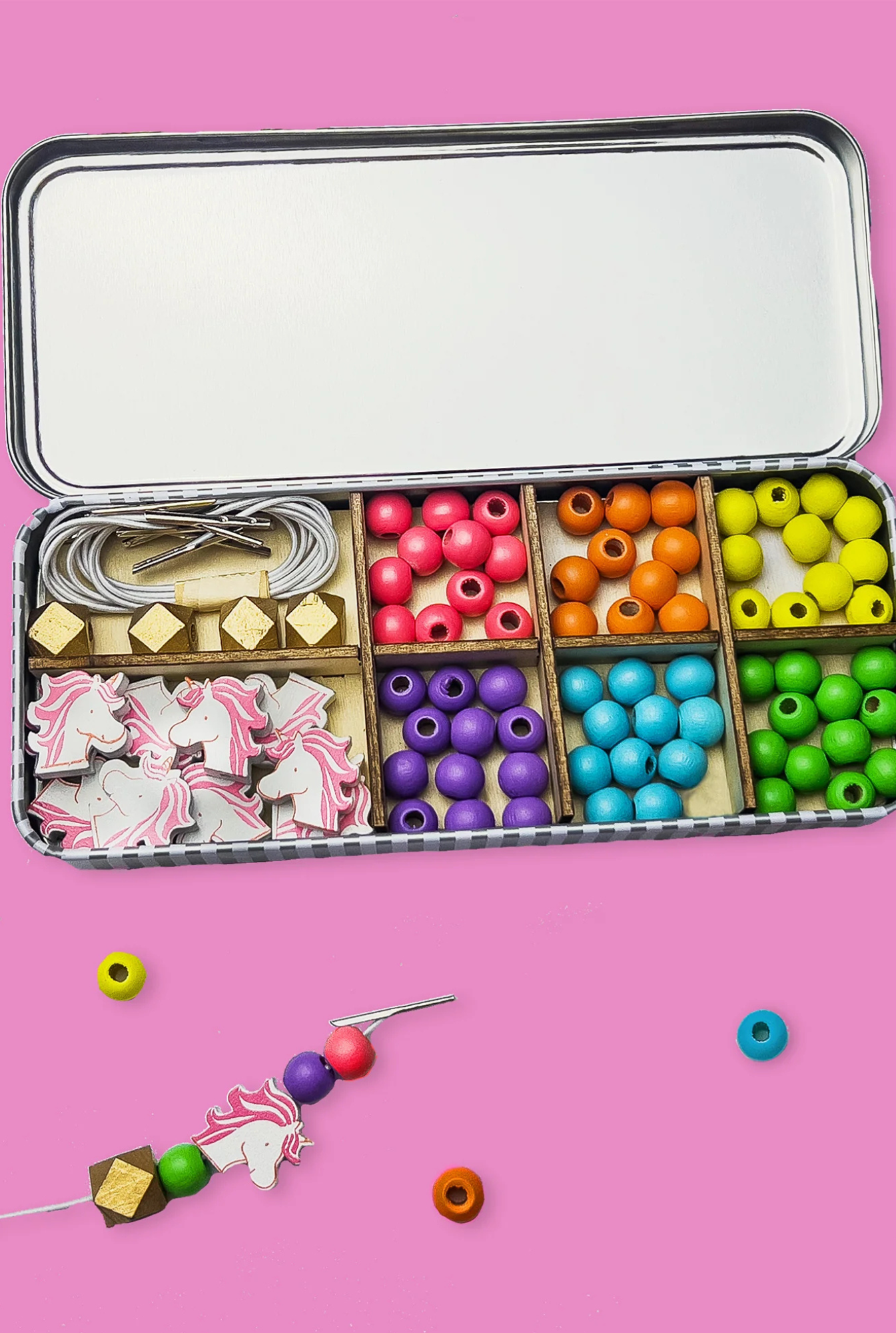 Unicorn Beading Kit - 5 Bracelets