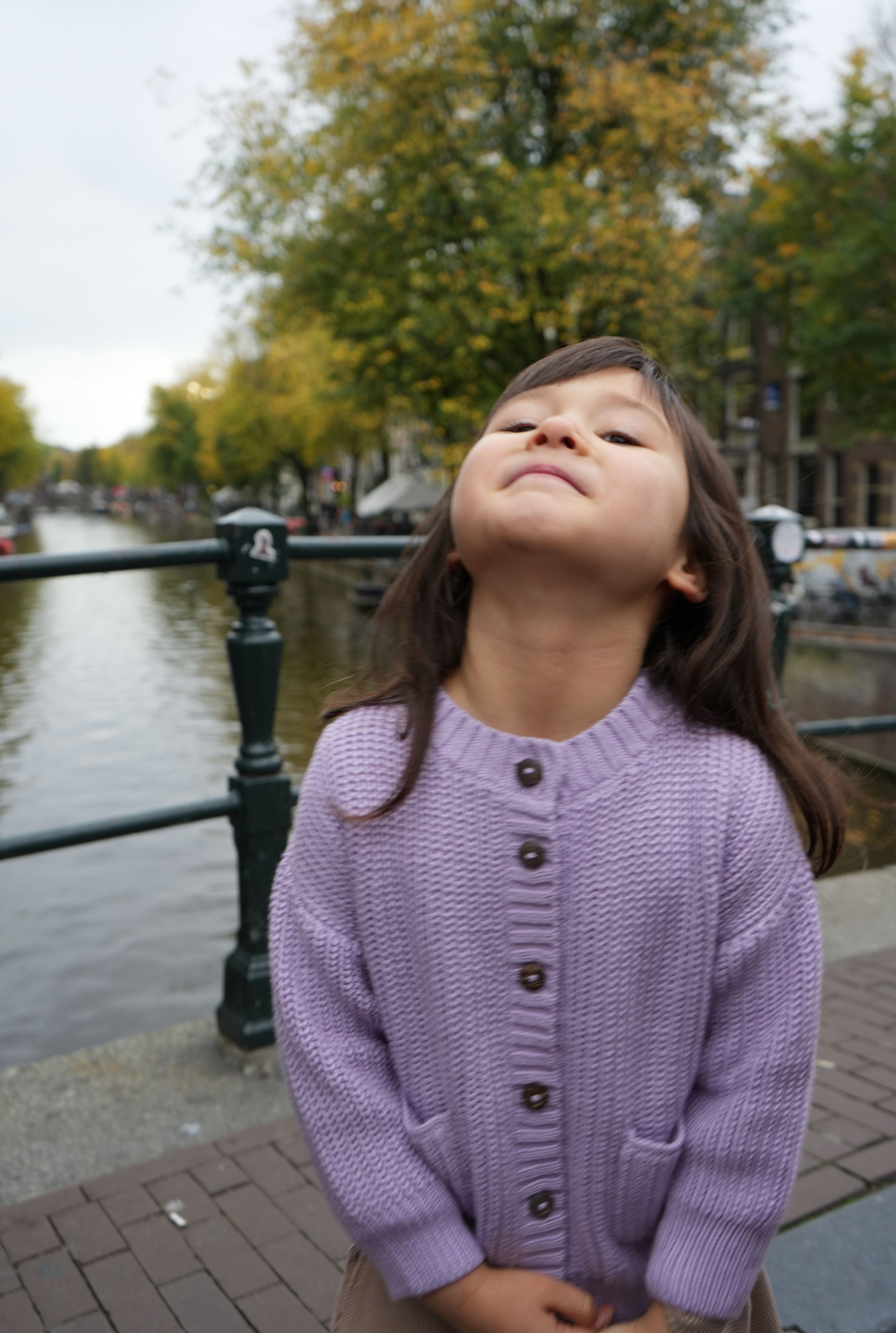 The Tanguis Cotton Cardigan - DREAMY LILAC