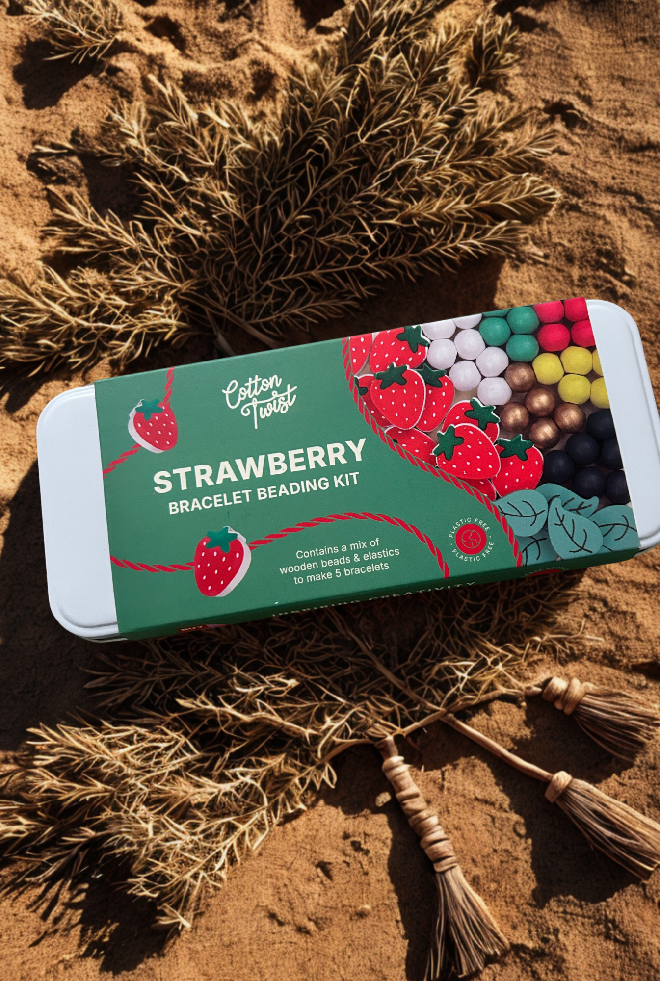 Strawberry Bracelet Kit - 5 Bracelets