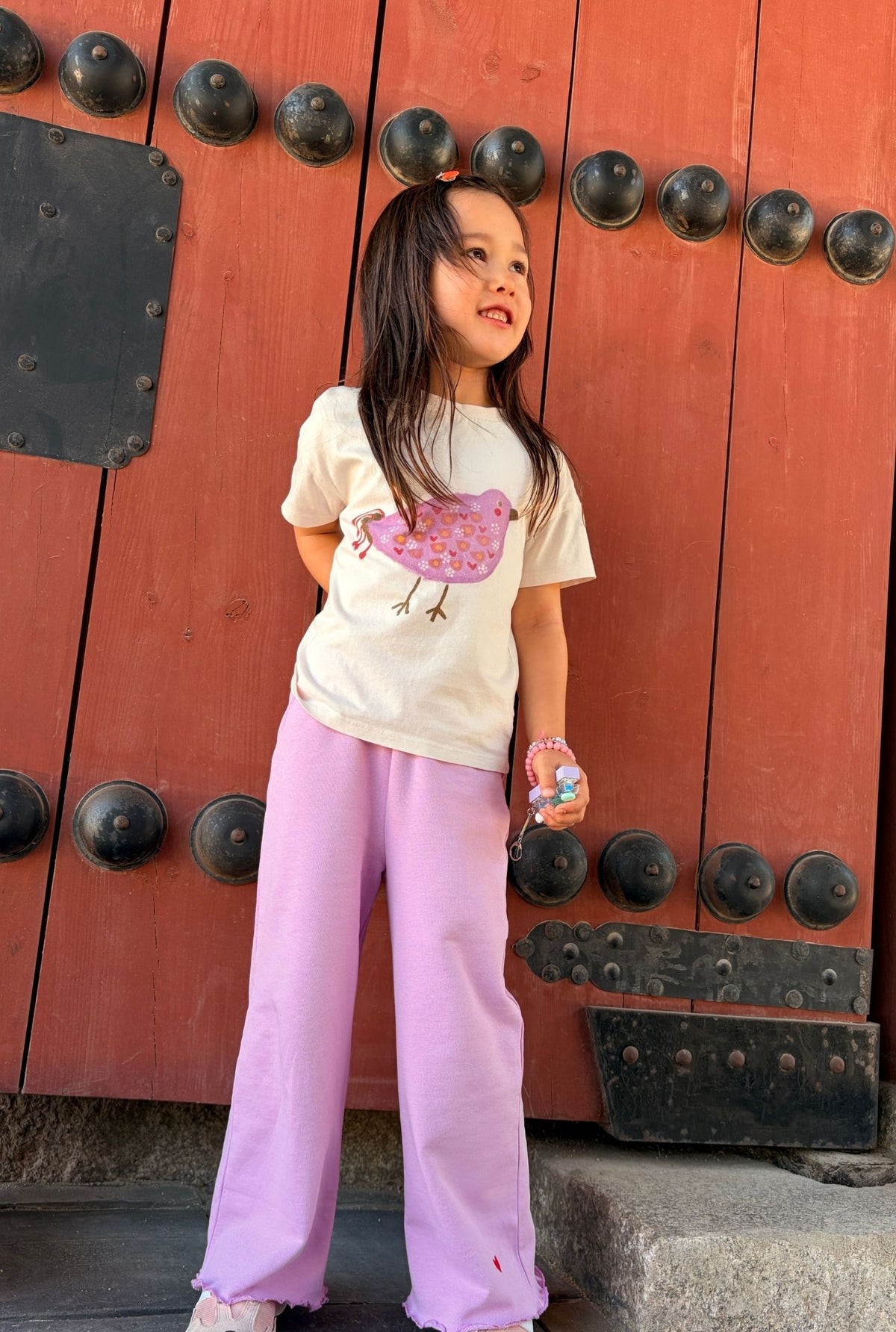 The Heart Pants - DUSTY LILAC