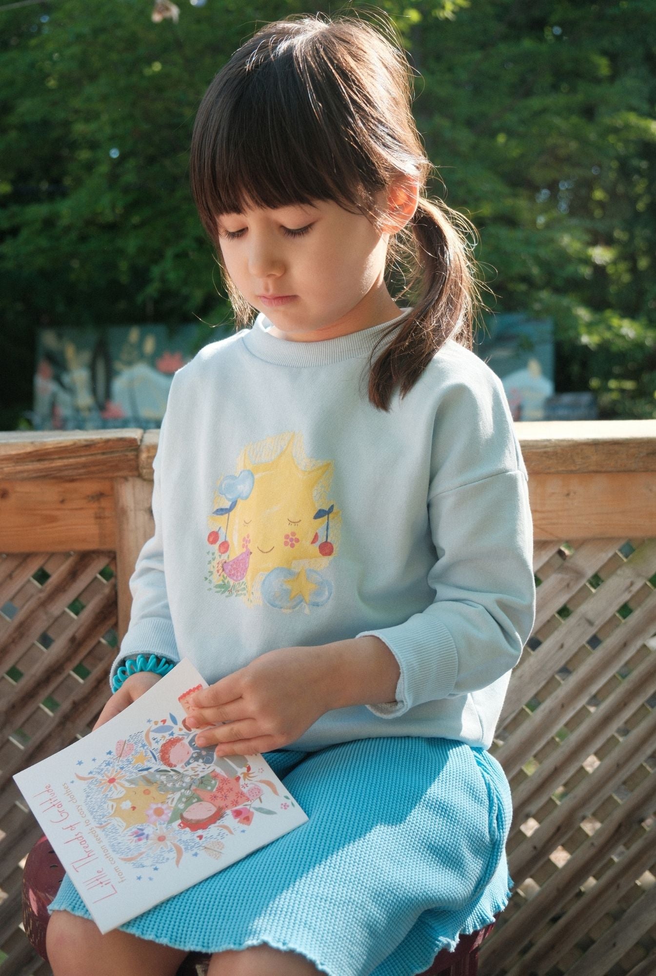 The Sun Crewneck - SKY BLUE