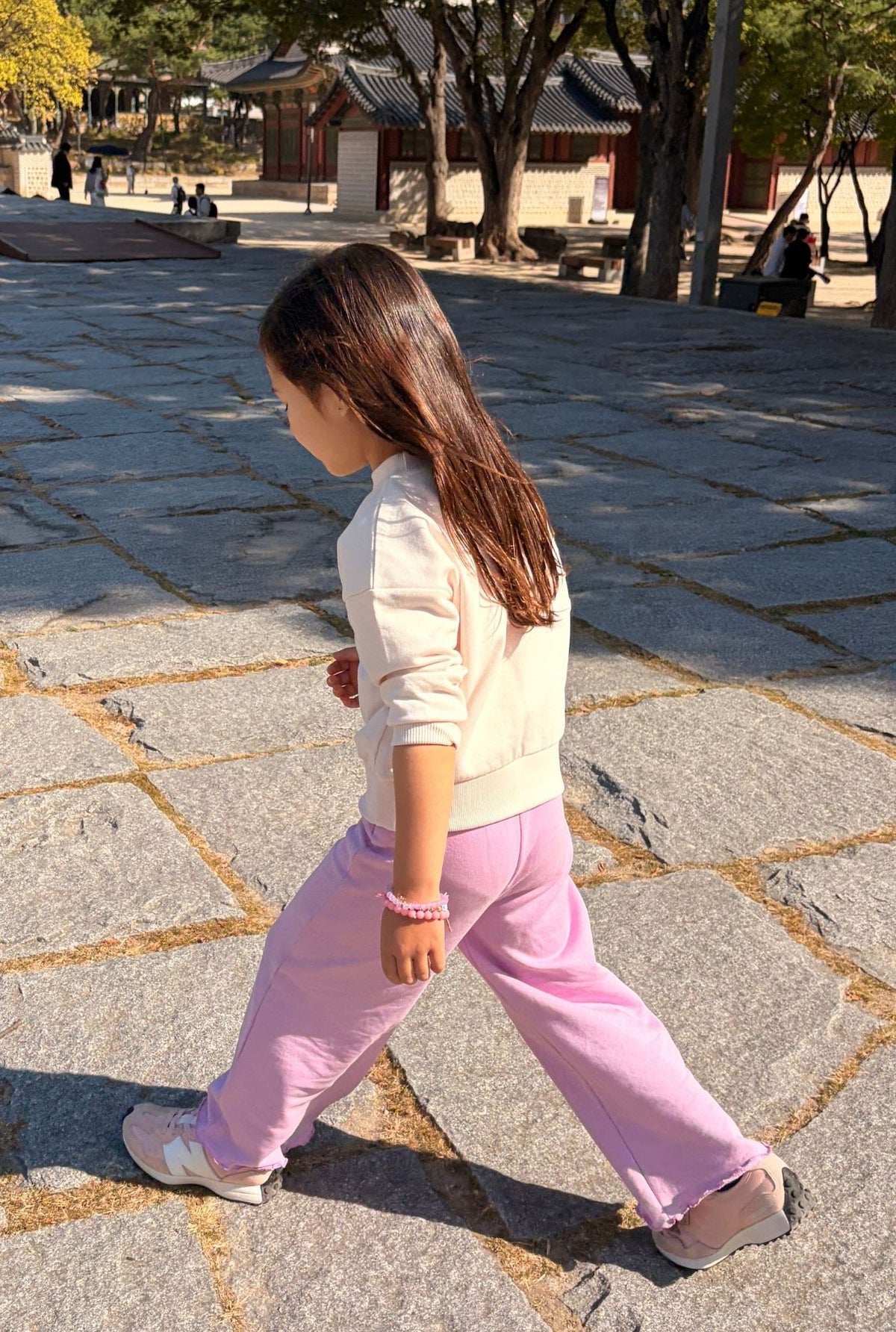 The Heart Pants - DUSTY LILAC