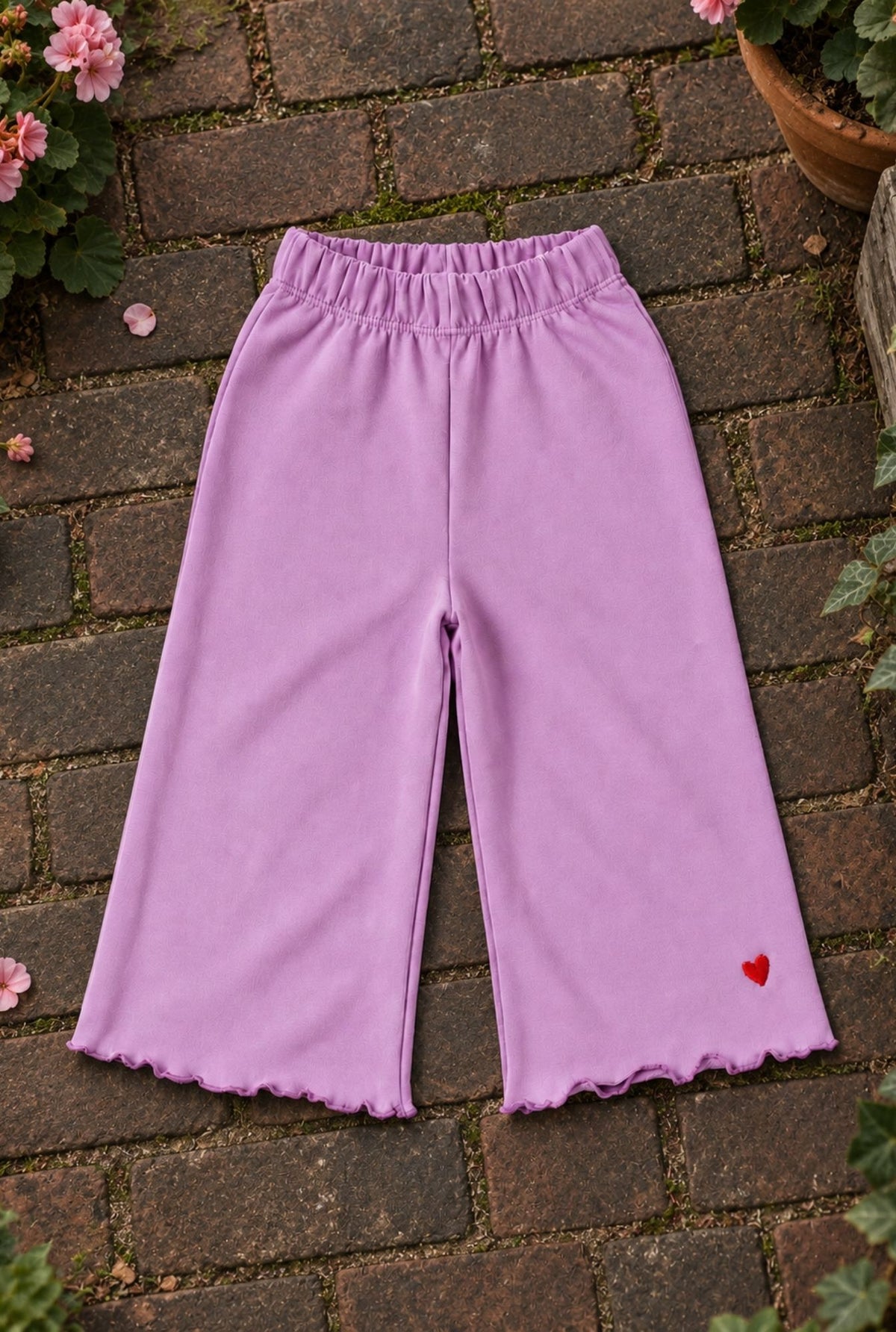 The Heart Pants - DUSTY LILAC