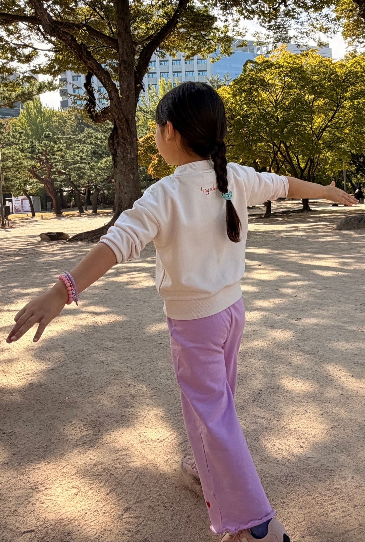 The Heart Pants - DUSTY LILAC
