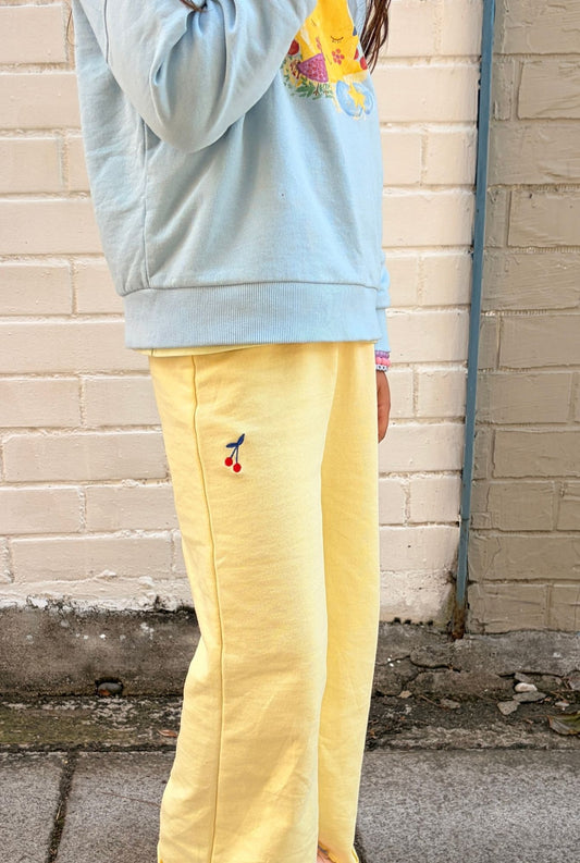 The Cherry Pants - BUTTERY YELLOW