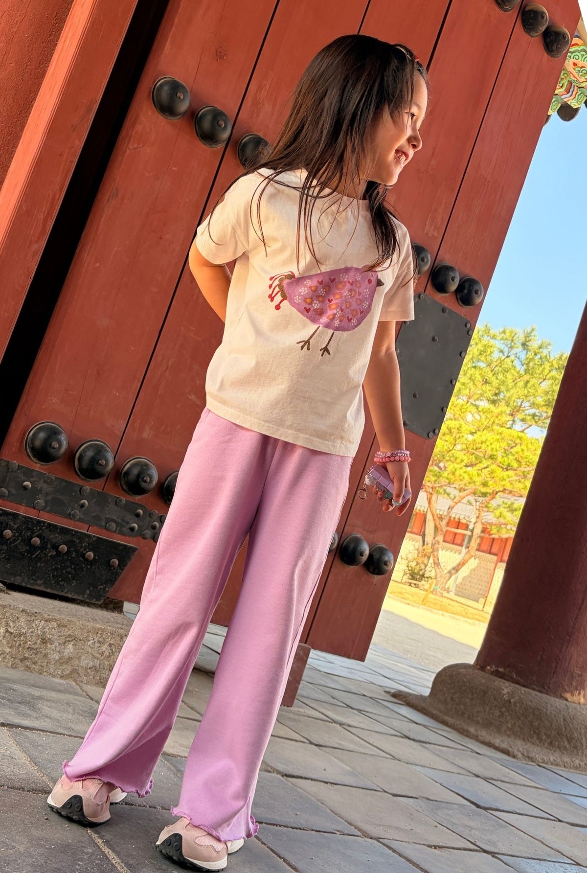 The Heart Pants - DUSTY LILAC