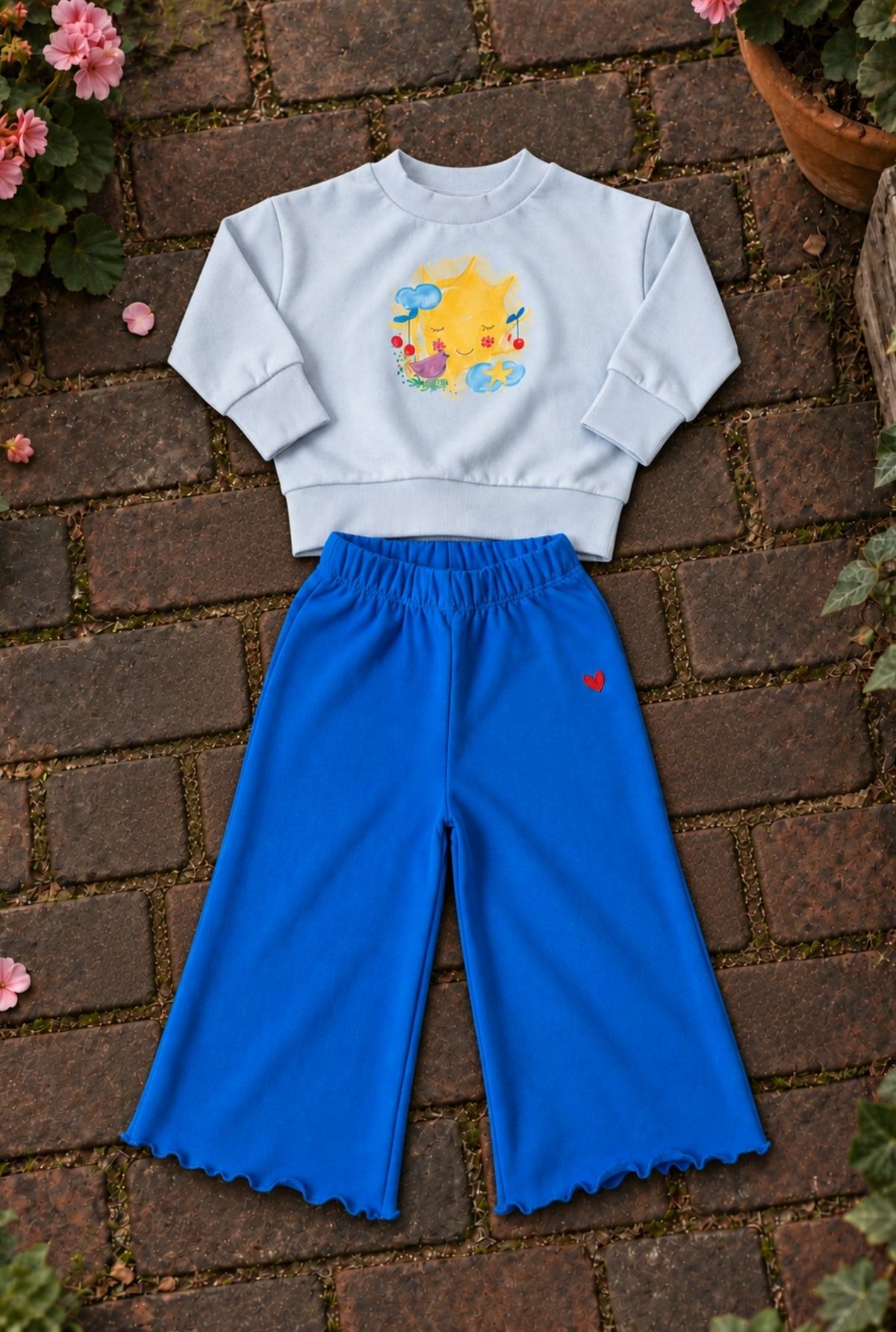 The Heart Pants - FRENCH BLUE