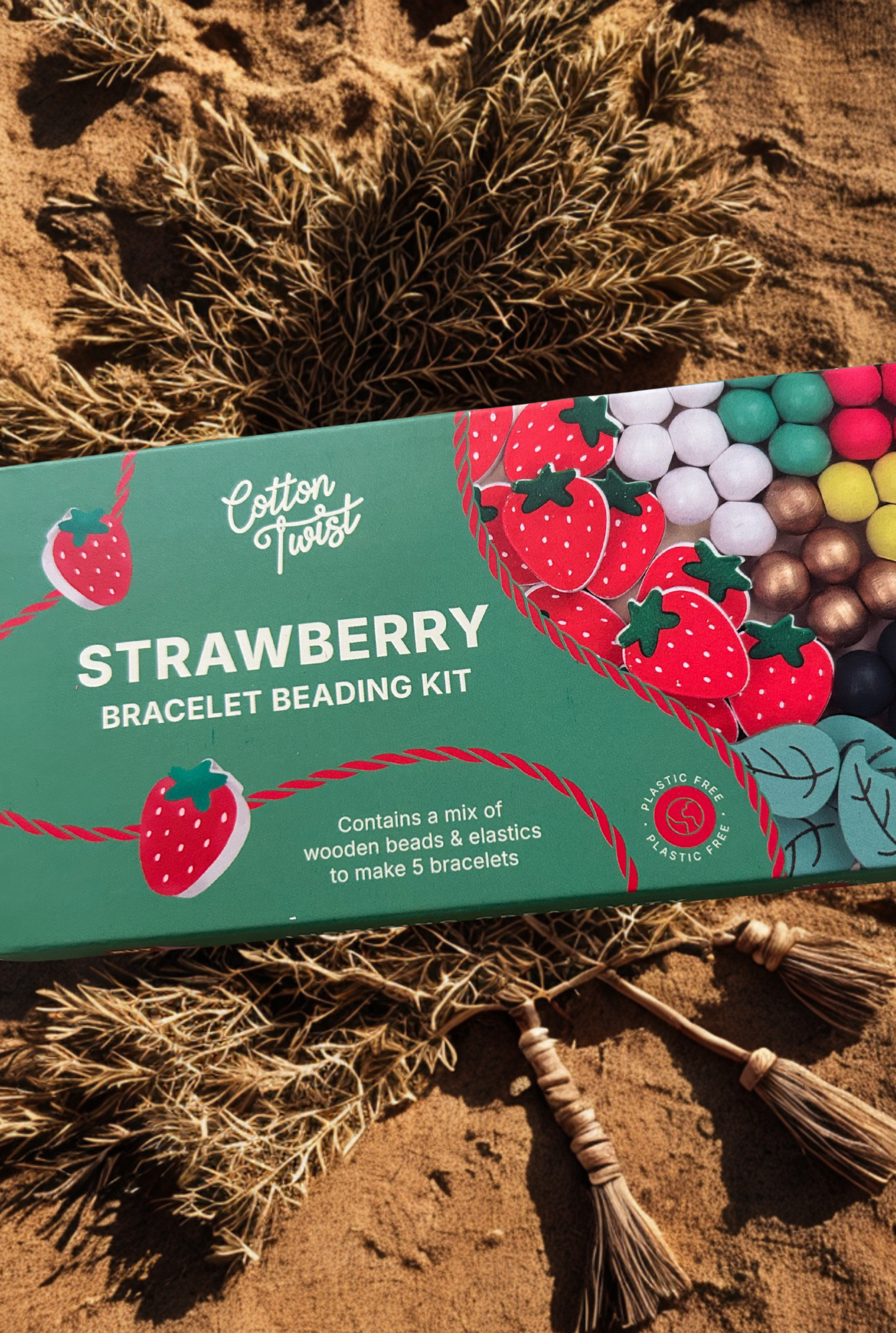 Strawberry Bracelet Kit - 5 Bracelets