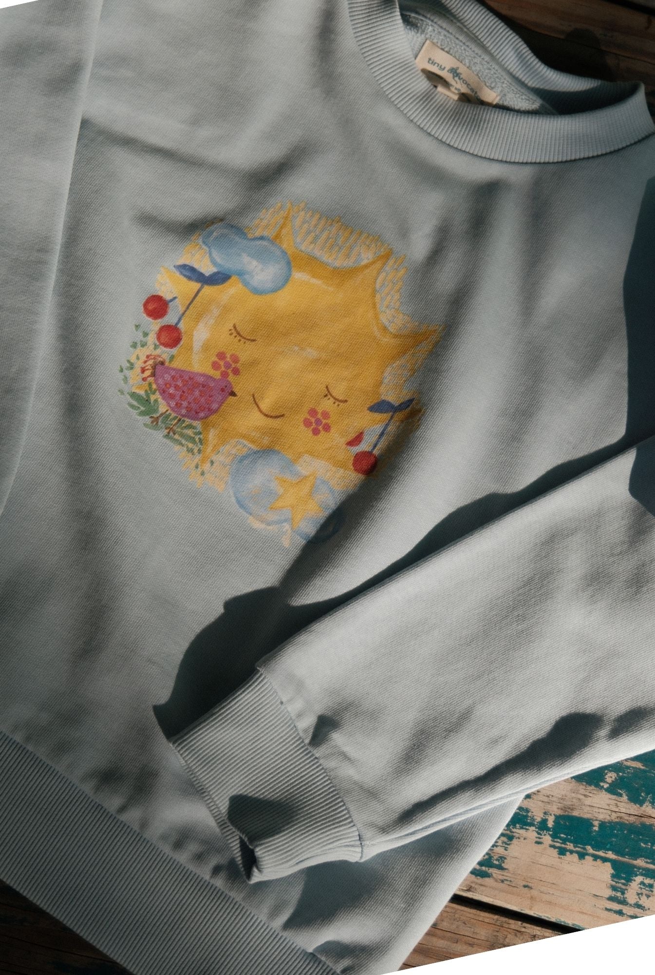 The Sun Crewneck - SKY BLUE