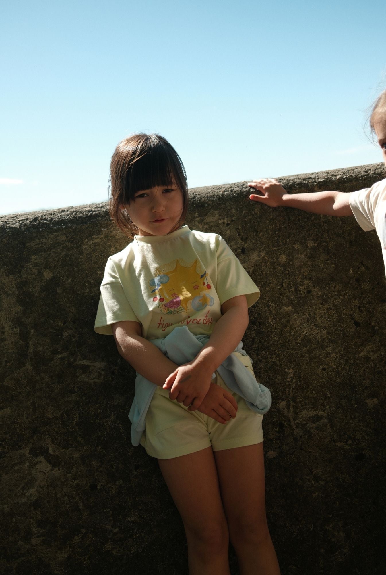 The Sun Tee - LIME CREAM